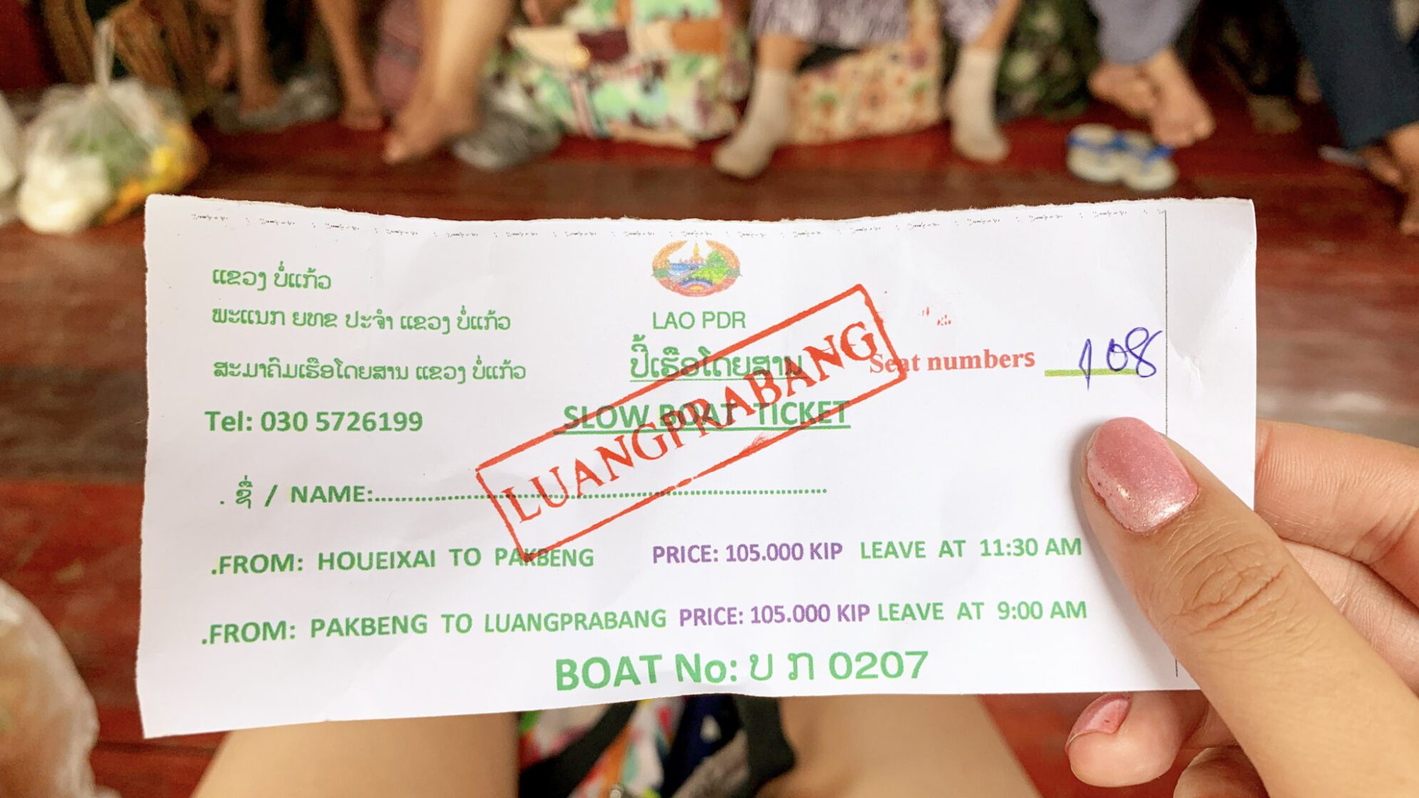 Scams and generosity on the Luang Prabang slow boat